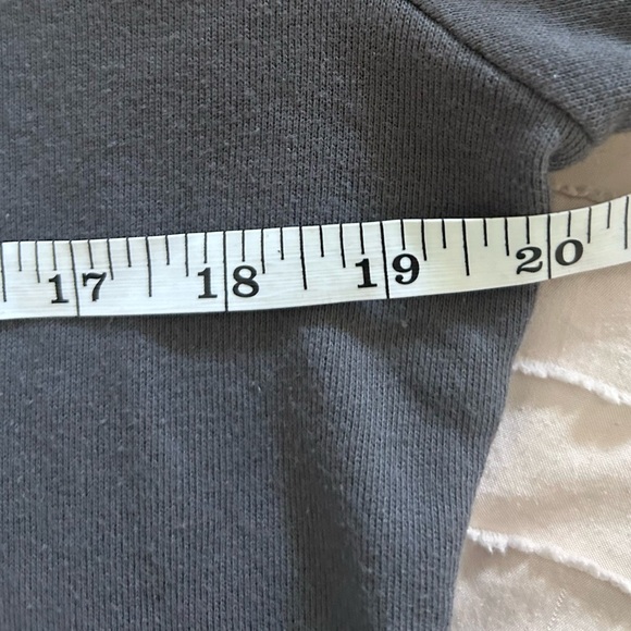 Bebe Gray Long Sleeve High Neck Full Zip Vintage Jacket Size Large - Picture 10 of 10